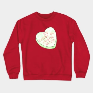 cheeky conversations heart Crewneck Sweatshirt